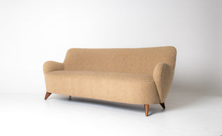 Rare Vladimir Kagan Barrel Sofa —  Circa 1950's