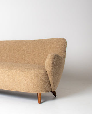 Rare Vladimir Kagan Barrel Sofa —  Circa 1950's
