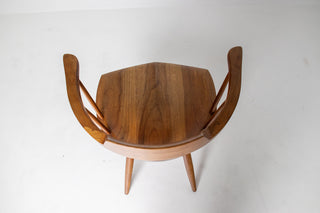 George Nakashima Captain's Chair in Cherry (Two Available)