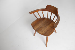 George Nakashima Captain's Chair in Cherry (Two Available)