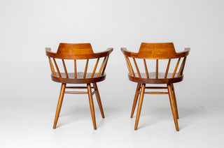 George Nakashima Captain's Chair in Cherry (Two Available)