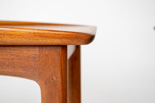 Pair of Dux Side Tables by Folke Ohlsson in Teak, Circa 1960s