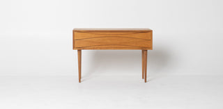 Nightsand by Niels Clausen in Oak, Circa 1960's