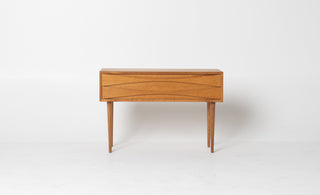 Nightsand by Niels Clausen in Oak, Circa 1960's