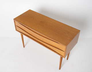 Nightsand by Niels Clausen in Oak, Circa 1960's