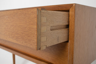 Nightsand by Niels Clausen in Oak, Circa 1960's