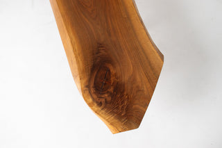 George Nakashima Conoid Coffee Table – English Walnut with Rosewood Butterfly, Circa 1960s