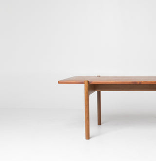 Hans Wegner Flip Top Coffee Table for Johannes Hansen – Teak, Oak, and Black Laminate