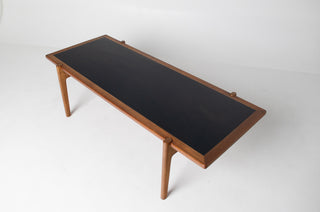 Hans Wegner Flip Top Coffee Table for Johannes Hansen – Teak, Oak, and Black Laminate