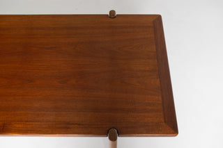 Hans Wegner Flip Top Coffee Table for Johannes Hansen – Teak, Oak, and Black Laminate