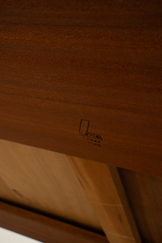 Peter Lovig Mid Century Danish Teak Flip Top Desk