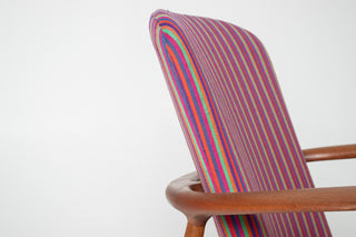 Arne Vodder for Bovirke Armchair in Oak and Teak