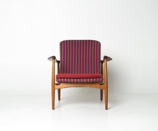 Arne Vodder for Bovirke Armchair in Oak and Teak