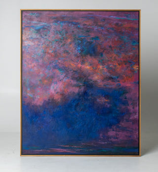 “Out From Tigelman’s Island” Painting by Steven Barbash,  1968 Oil on Canvas
