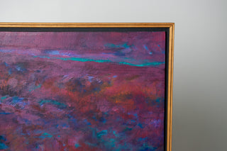 “Out From Tigelman’s Island” Painting by Steven Barbash,  1968 Oil on Canvas