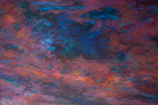“Out From Tigelman’s Island” Painting by Steven Barbash,  1968 Oil on Canvas