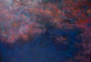 “Out From Tigelman’s Island” Painting by Steven Barbash,  1968 Oil on Canvas