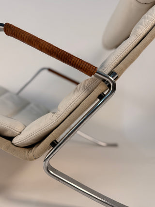 FK-87 Grasshopper Chaise Lounge by Preben Fabricius + Jørgen Kastholm for Kill