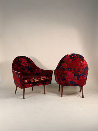 Pair of Paul McCobb Lounge Chairs for Widdicomb