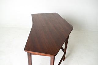 Bertha Schaefer Sculptural Walnut Desk for M. Singer & Sons, 1950s