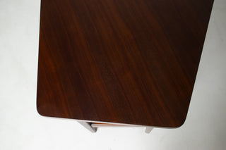 Bertha Schaefer Sculptural Walnut Desk for M. Singer & Sons, 1950s