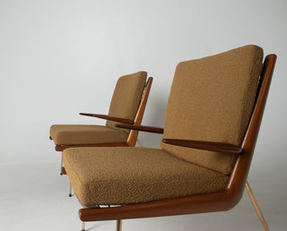 Pair of Boomrange Chairs by Peter Hvidt