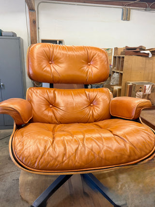 Full Replacement of Eames Lounge Chair Cushions Including Arms and Ottoman