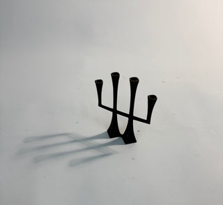 Pair of Jens Quistgaard Iron Candlesticks or Candleabra