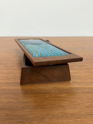 Annemarie Davidson Ghostline Enamel and Wood Lighter and Box