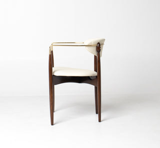 Set of Four Dan Johnson "Viscount" Arm Chairs