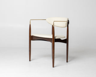 Set of Four Dan Johnson "Viscount" Arm Chairs