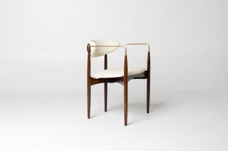 Set of Four Dan Johnson "Viscount" Arm Chairs