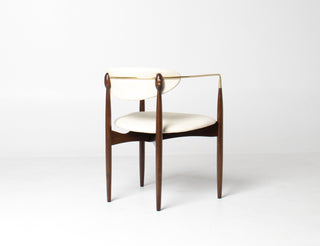 Set of Four Dan Johnson "Viscount" Arm Chairs