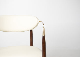 Set of Four Dan Johnson "Viscount" Arm Chairs