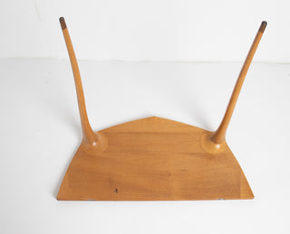 David Ebner Wall-Mounted Console Table in Australian Lacewood | Studio Craft, c. Late 20th Century