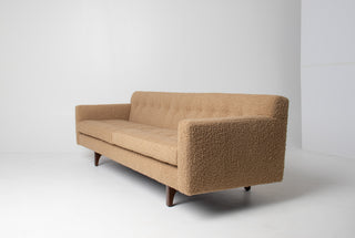 Edward Wormley Bracket-Back Three-Seat Sofa for Dunbar