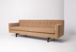 Edward Wormley Bracket-Back Three-Seat Sofa for Dunbar