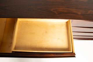 Arne Vodder Brazilian Rosewood Dresser with Sculptural Drawer Fronts