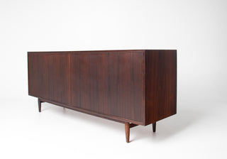 Arne Vodder Brazilian Rosewood Dresser with Sculptural Drawer Fronts