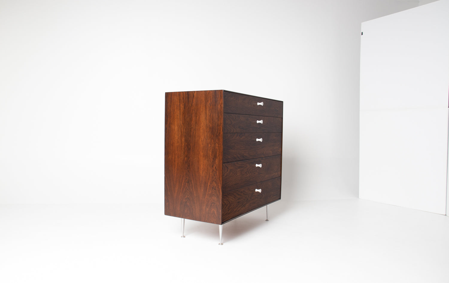 George Nelson Thin Edge Tall Dresser in Rosewood by Herman Miller – Hobbs Modern George Nelson Thin Edge Tall Dresser in Rosewood by Herman Miller – Hobbs Modern