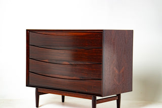 Rare Arne Vodder 4-Drawer Dresser in Brazilian Rosewood