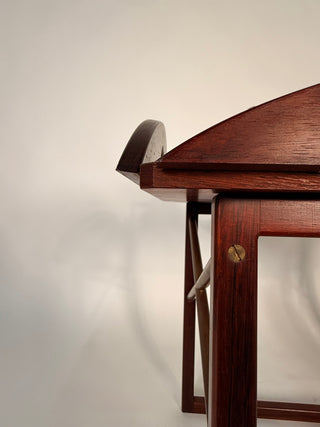 Bar tray table Svend Langkilde  in Rosewood for Illums Bolighus in Denmark