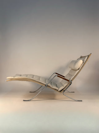 FK-87 Grasshopper Chaise Lounge by Preben Fabricius + Jørgen Kastholm for Kill