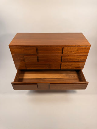 Gio Ponti Walnut Dresser by Singer & Sons c. 1950
