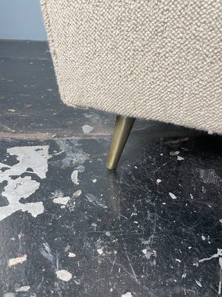 Edward Wormley Sofa with Brass legs for Dunbar