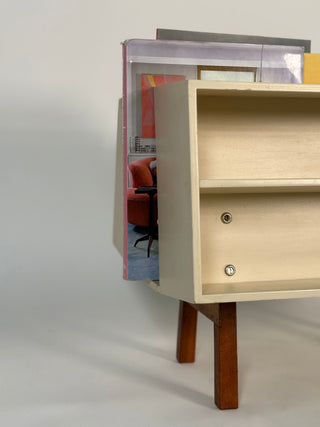 Penguin Donkey Mark II Petite Bookcase by Ernest Race for Isokon, Circa 1960