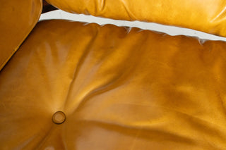 Eames Lounge Chair & Ottoman – 3rd Generation in Brazilian Rosewood and Full Aniline Yellow Leather