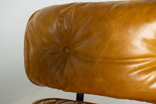 Eames Lounge Chair & Ottoman – 3rd Generation in Brazilian Rosewood and Full Aniline Yellow Leather