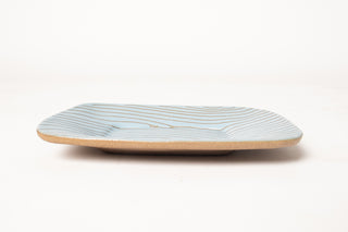 Jane and Gordon Martz Ceramic Catch-All Dish, 1960s — Blue Glaze