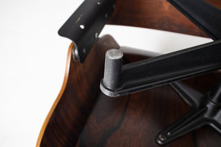 1st Generation Eames Lounge Chair and Ottoman with Bootglides Avalible for custom leather choice